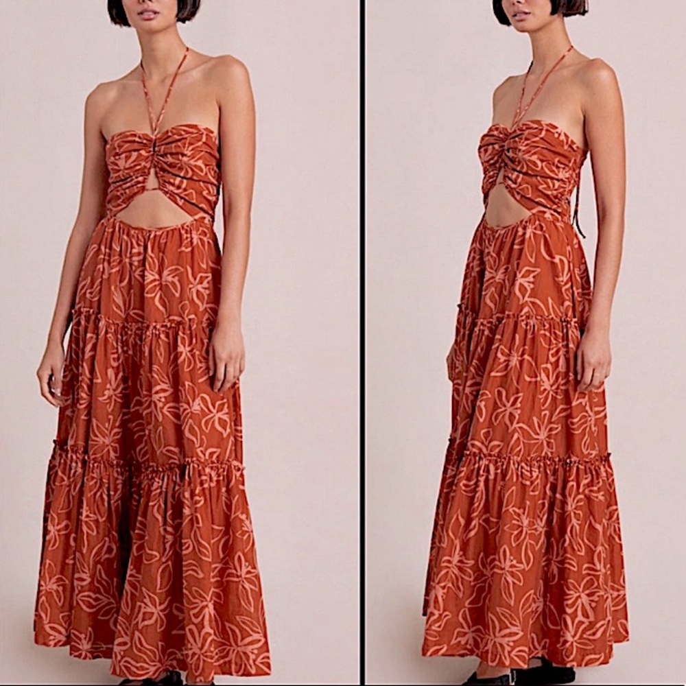 $380⬇️NWT ANTHRO X BEC & BRIDGE AURORA MAXI DRESS
